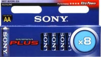 Sony Stamina Plus Alkaline batteries AM3M8A Sony Stamina Plus Alkaline batteries AM3M8A
